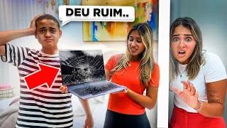 DEIXEI RYAN E MARIA SOZINHOS EM CASA E O PIOR ACONTECEU !!!