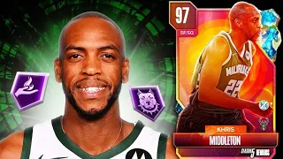 *FREE* GALAXY OPAL KHRIS MIDDLETON GAMEPLAY!! KHRIS IS BETTER THAN ANTICIPATED IN NBA 2K24 MyTEAM!!