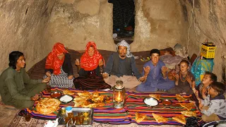 Afghanistan Village Cooking of Bolani✨ Family Last Iftar of Ramadan Kareem in a Cave