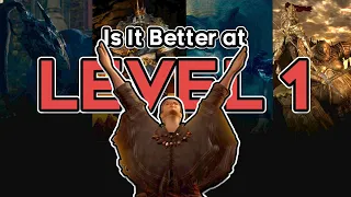 Is Dark Souls 1 Better At LEVEL 1? - (SL1 Boss Critique)