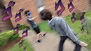 What JoJo Fights Look Like to Non-Stand Users