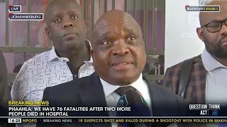 WATCH | Health Minister visits victims of Johannesburg building fire