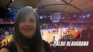 Visita al Palau Blaugrana, la casa del Barcelona Baloncesto.