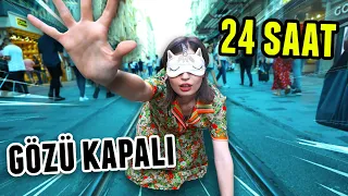 24 SAAT BOYUNCA HİÇBİR ŞEY GÖRMEDEN YAŞADIM (Sokakta Gözü Kapalı Dolaşmak)