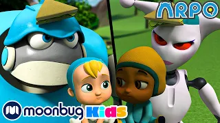 Sharing is Caring - Battle of the Bots!!!| Moonbug Kids TV Shows - Full Episodes | Cartoons For Kids