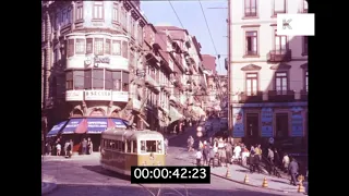 1960s Porto, Portugal, Streets, HD from 35mm | Kinolibrary