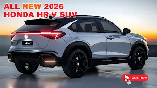 New 2025 Honda HRV Launched!  - Next Generation Small SUV!