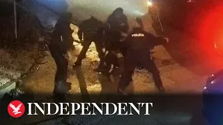 Tyre Nichols: Body cam released of Memphis police beating black man