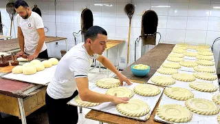 40 - 50 Bags of FLOUR for 4000 - 5000 FLATBREAD. Uzbek Cuisine