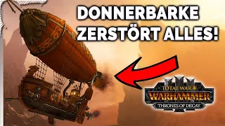 😱 Beste Einheit für die Zwerge! Die Donnerbarke im Test - Thrones of Decay  - Warhammer 3