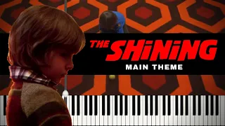 The Shining (Main Theme) - Piano Tutorial