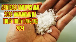 ASIN BAGO MATAPOS ANG 2023 YAYAMAN KA TULOY-TULOY HANGANG 2024-APPLE PAGUIO7