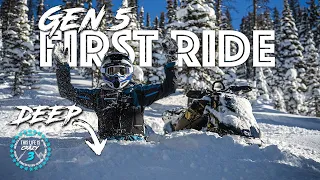 First Rides On The NEW Gen 5 and DEEP Snow!