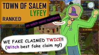 We CLAIMED WITCH and Got the MAFIA NUMBERS | Town of Salem Ranked