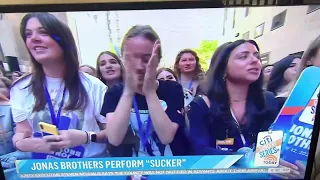 Jonas Brothers performs sucker￼ on today show may 12 2023