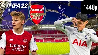 FIFA 22 Xbox Series X Gameplay - Arsenal vs Spurs - FA Cup Final