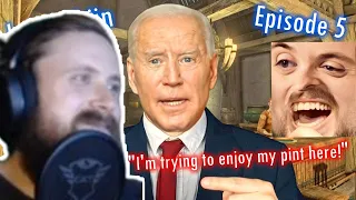 Forsen Reacts to Joe Biden Gets Drunk In Skyrim