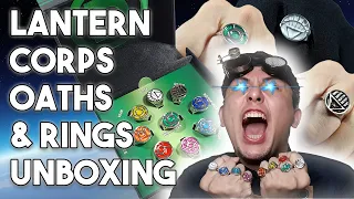 ALL Lantern Corps Oaths | Lantern Corp Rings Unboxing