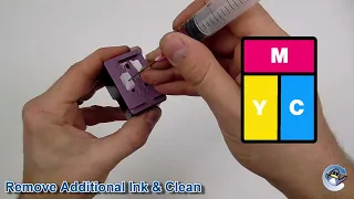 How to Refill HP 303, HP 303XL, 305 or 305XL Tri-Colour Ink Cartridges