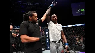 TUF 27: Entrevista no octógono com Israel Adesanya