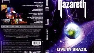 Dvd NAZARETH LIVE IN BRAZIL  Promocional / Lançamento (MNF Brazil/2007) 石井