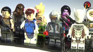 Lego Overwatch ОБЗОР ФИГУРОК И НОВЫЙ НАБОР ОТ ЛЕГО