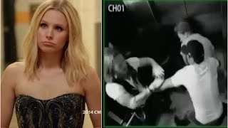 KRISTEN BELL SPOOFS JAY Z & SOLANGE FIGHT- CMT AWARDS 2014