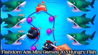 Fishdom Ads Mini Games 20.3 Hungry Fish | New update level Trailer video