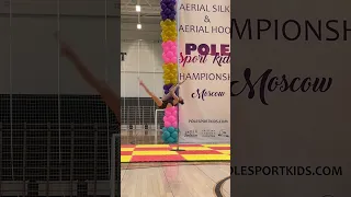 12 Years old pole sport kids Russia performance