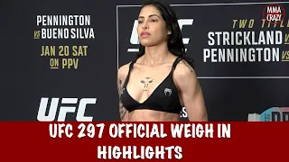 UFC 297 Official Weigh in Highlights TWO Weight Misses
