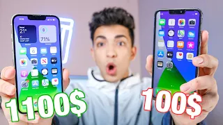 اشتريت ايفون 13 برو ماكس تقليد ب 100$ بس😂🔥 مش هتصدق😱 الفرق بين الأصلي والتقليد