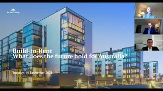 Webinar - The future of Build-to-Rent in Australia