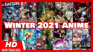 Winter 2021 Anime Season Preview - New Anime 2021 Trailers