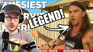 Aussiest Interview Ever What a legend | Ole Herland Reacts