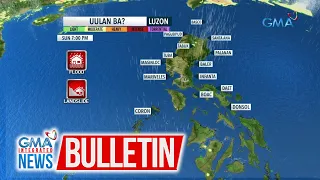 Asahan ang mga pag-ulan sa ilang bahagi ng bansa ngayong araw | GMA Integrated News Bulletin