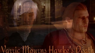Dragon Age Inquisition: Varric Mourns Hawke's Death (Fenris Romance)