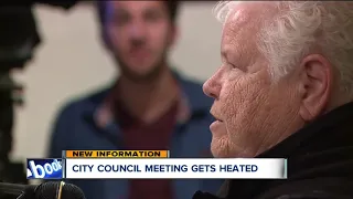 Police break things up at city council meeting