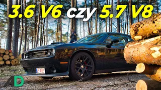 Manual czy automat? Dodge CHALLENGER SHAKER 5,7 hemi