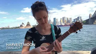 Harvest Moon ukulele cover by Dani Joy