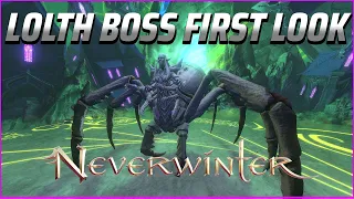 NEW Dungeon Boss LOLTH, Queen of the Demonweb Pits First Look - Neverwinter Mod 26