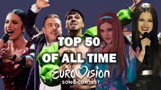 My Top 50 Eurovision Songs of All Time