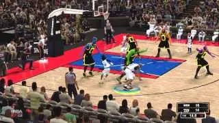 NBA 2K13 PC (Space Jam Mod) Gameplay