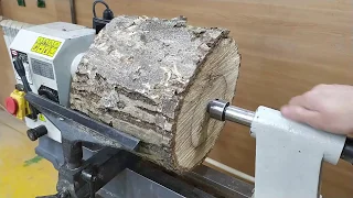 Woodturning -  The Walnut !! Токарка по дереву - грецкий орех!