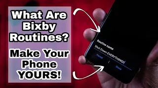 How to Use Bixby Routines!! | Galaxy S20