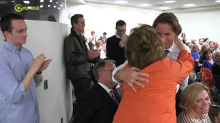 Hug, Tears And Hope For Congressional Candidate in MN