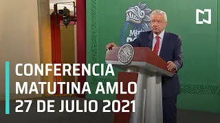 AMLO Conferencia Hoy / 27 de Julio 2021