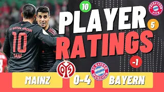 Bayern smash FSV Mainz 05! - FSV Mainz 0-4 Bayern Munich - Bayern Munich Player Ratings