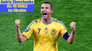 Andriy Shevchenko ◉ All 48 Goals for Ukraine 🇺🇦