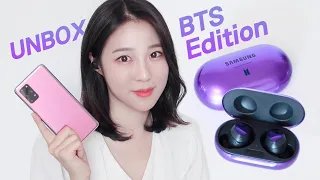 BTS edition💜 Galaxy S20+ & Buds+ Unboxing!