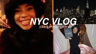 New York City VLOG: makeup revolution event, cute restaurants, long walks + more | Julianna Lipscomb